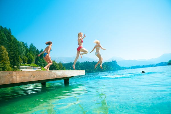 6 incredible places to swim in Slovenia: From beaches and sand bars to Lake Bled