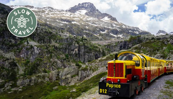 Bordeaux to the Pyrenees by train, bike and hiking trail (no car required)