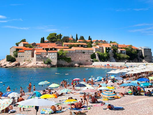 Montenegro’s best beaches are ringed by beautiful scenery