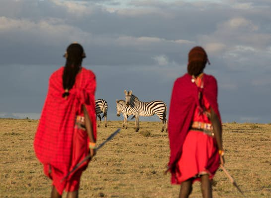 This Maasai guide knows wild animals by name – and will introduce you to them