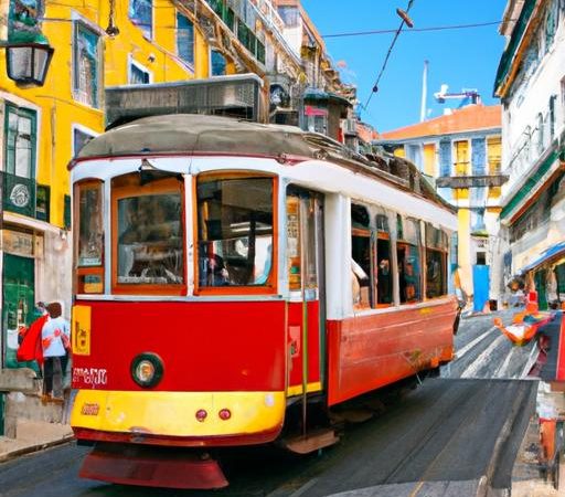 Riding the Trams of Lisbon, Portugal: A Blend of History and Modern Life