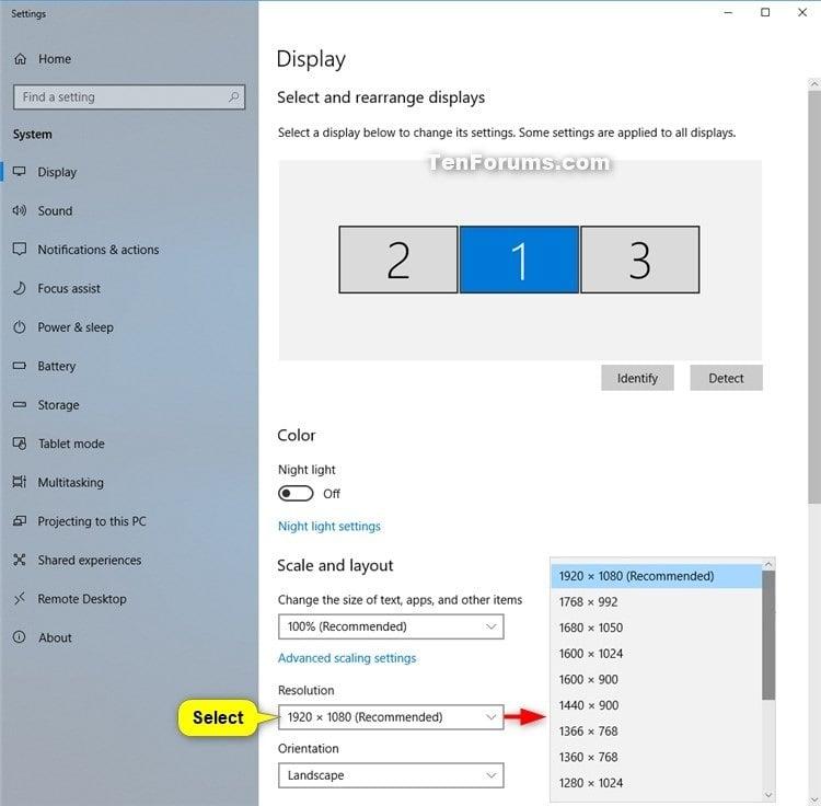 Adapting Screen Settings for Extended Usage